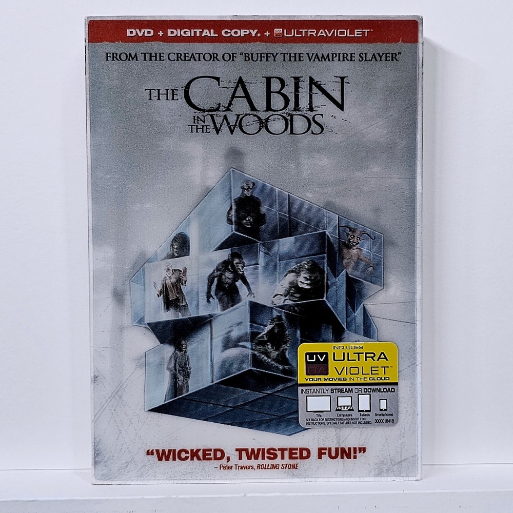 The Cabin In The Woods DVD Horror Movie 2011 Lionsgate Widescreen & Joss‎ Whedon